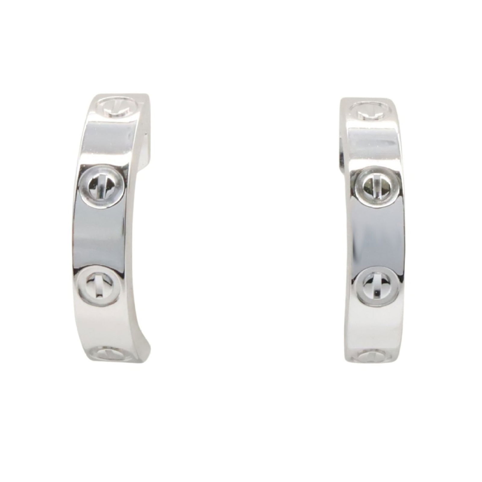 (18K) Cartier Stud Earrings White Gold: (18K) Cartier Stud Earrings White Gold This listing features (18K) Cartier Stud Earrings White Gold. Item specifics are provided below. Item Specifics: Brand: Cartier Type: Stud Earrings Gender: