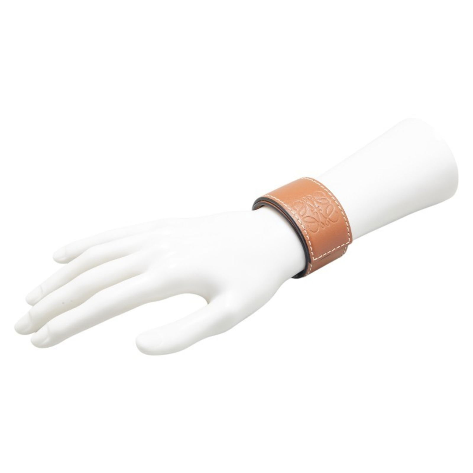 Leather Loewe Charm Bracelet - 5