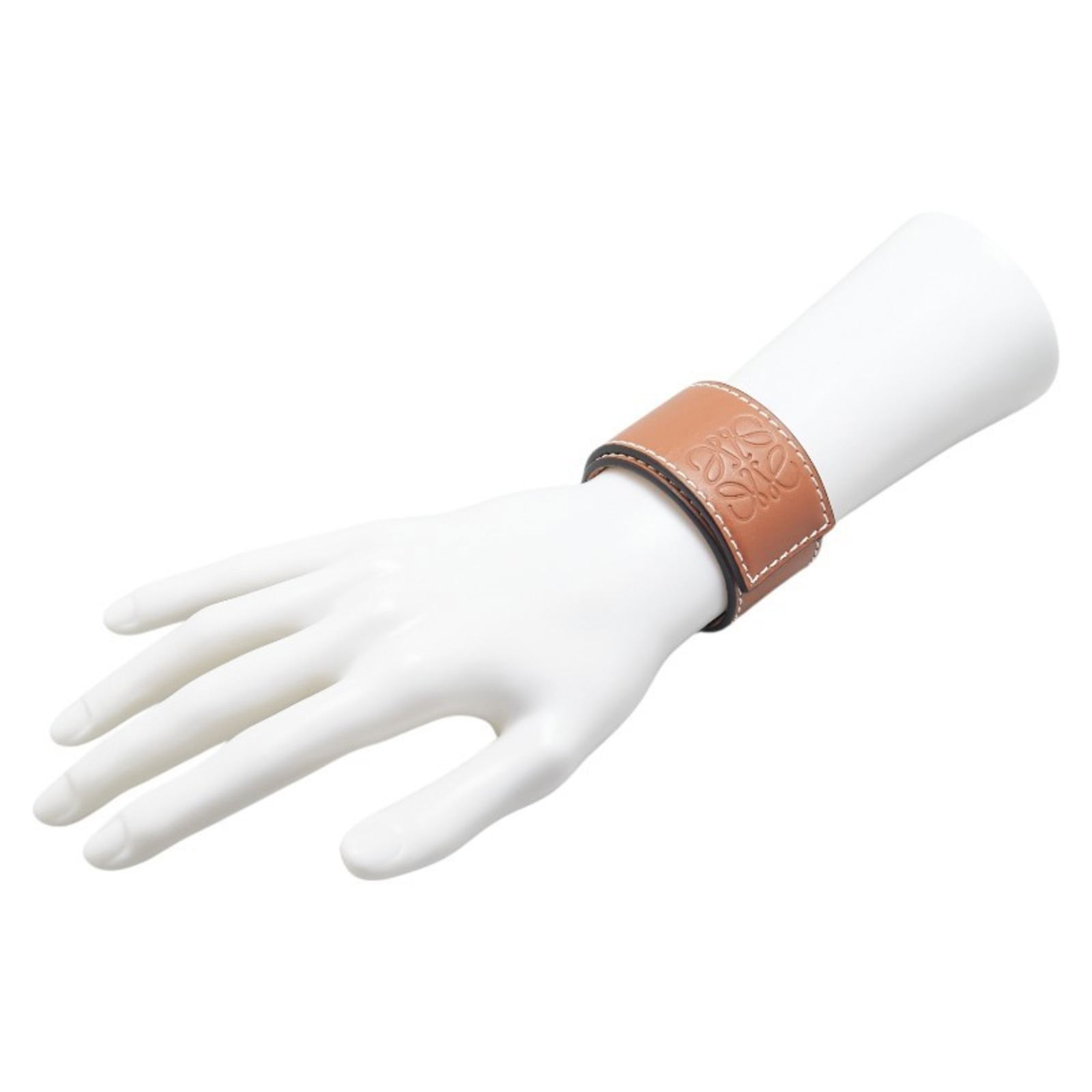 Leather Loewe Charm Bracelet - 7