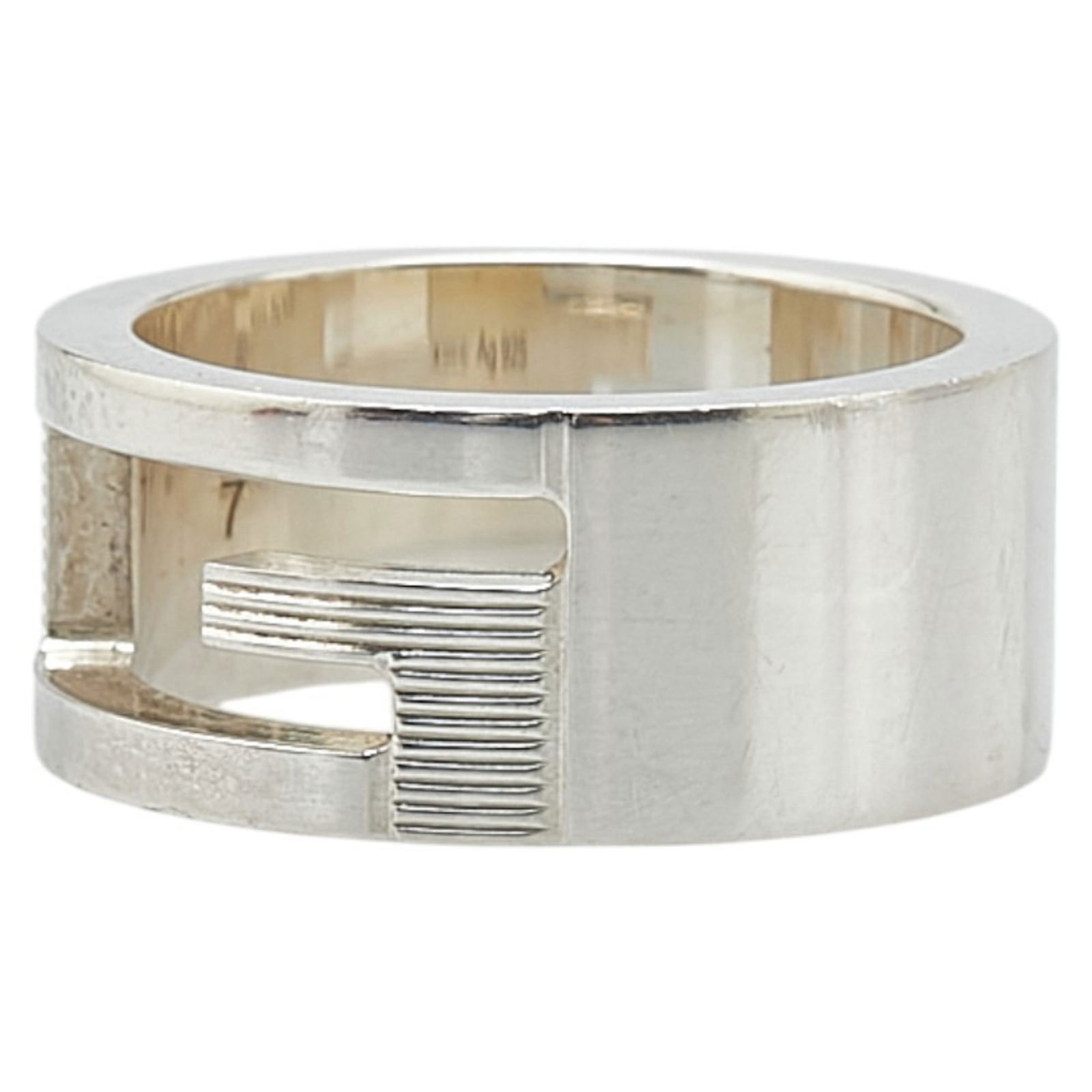 925 Gucci Band Ring Silver - 3