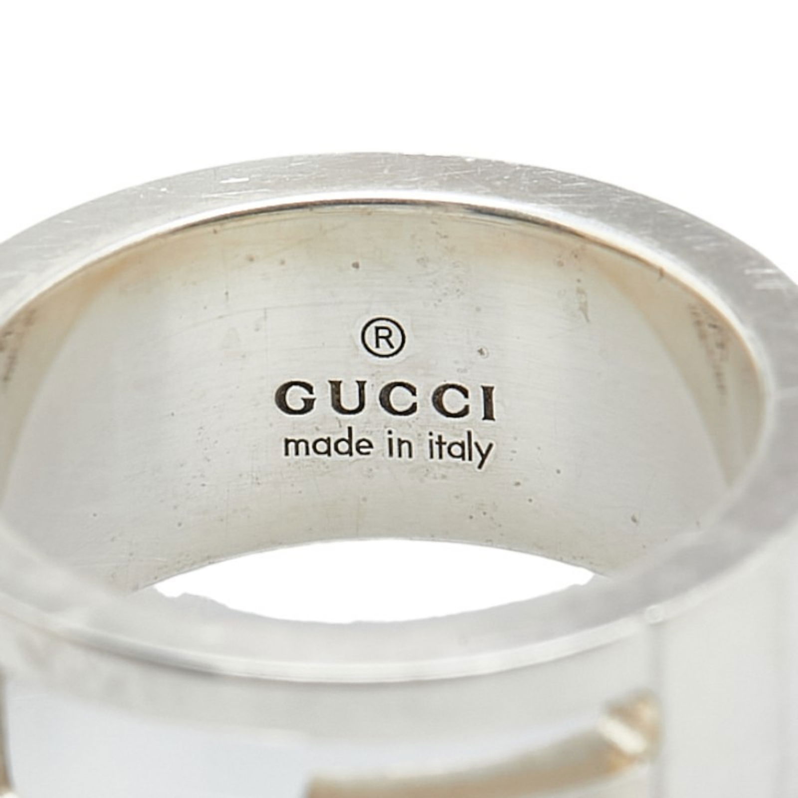 925 Gucci Band Ring Silver - 5