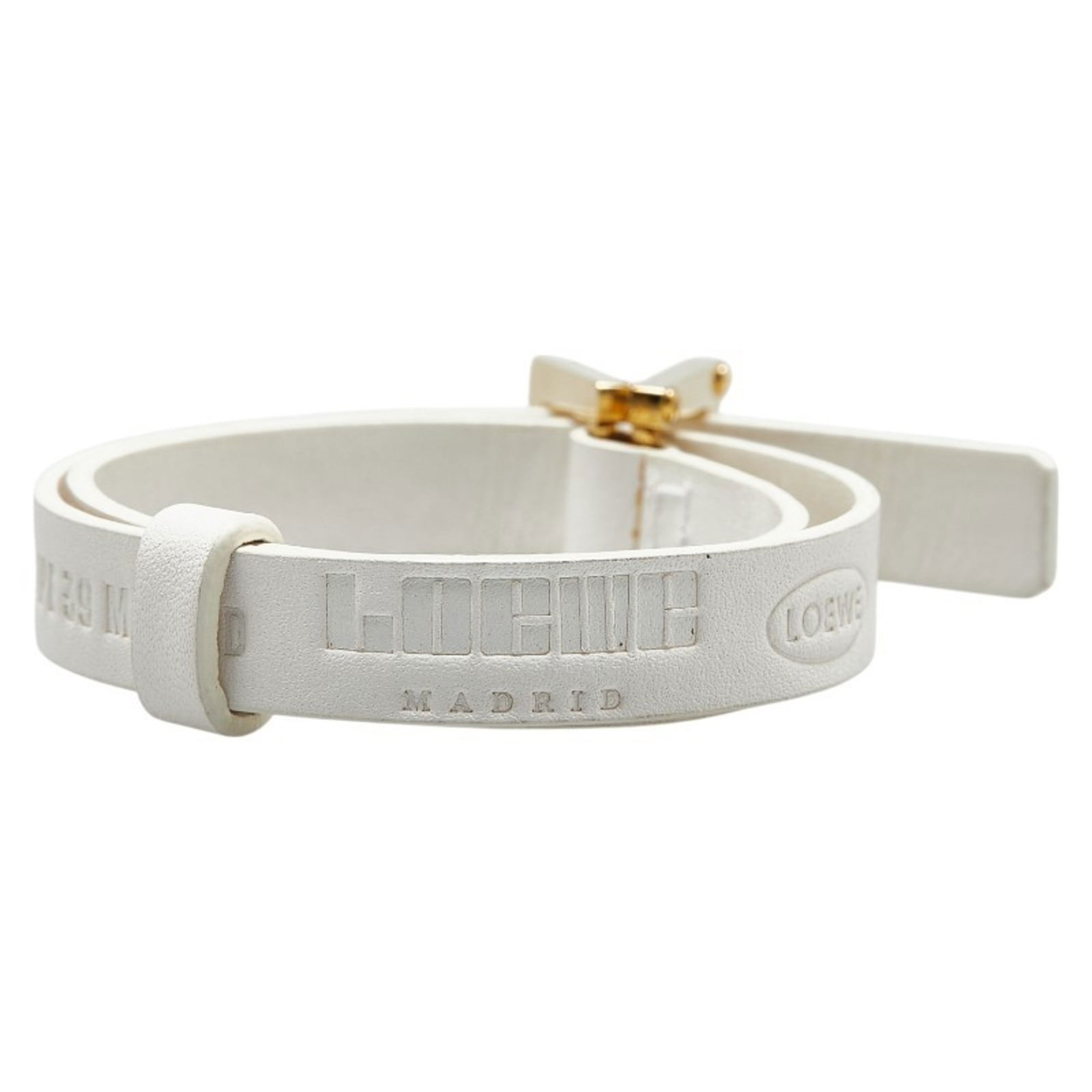 Leather Loewe Charm Bracelet - 3