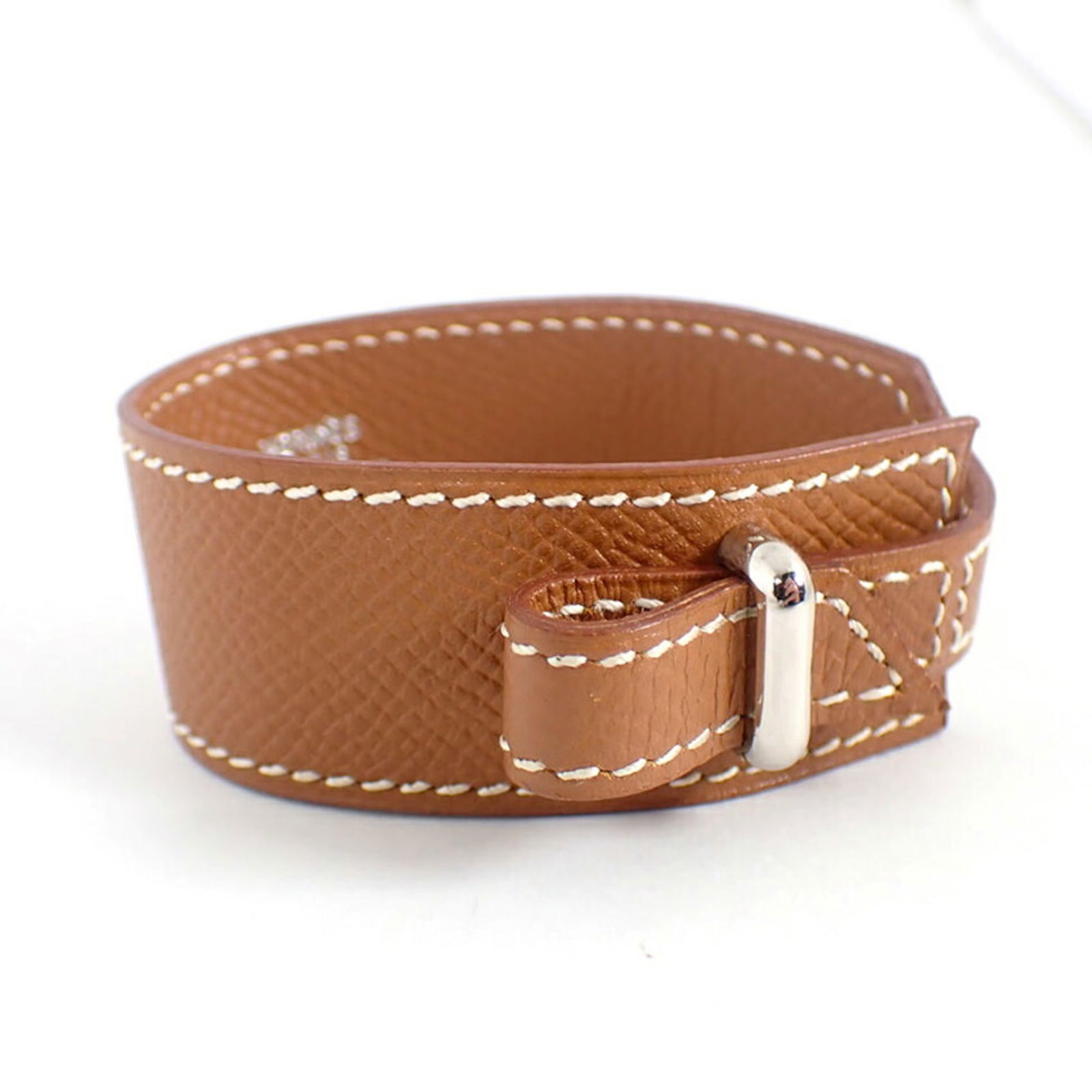 Leather Hermes Charm Bracelet - 3