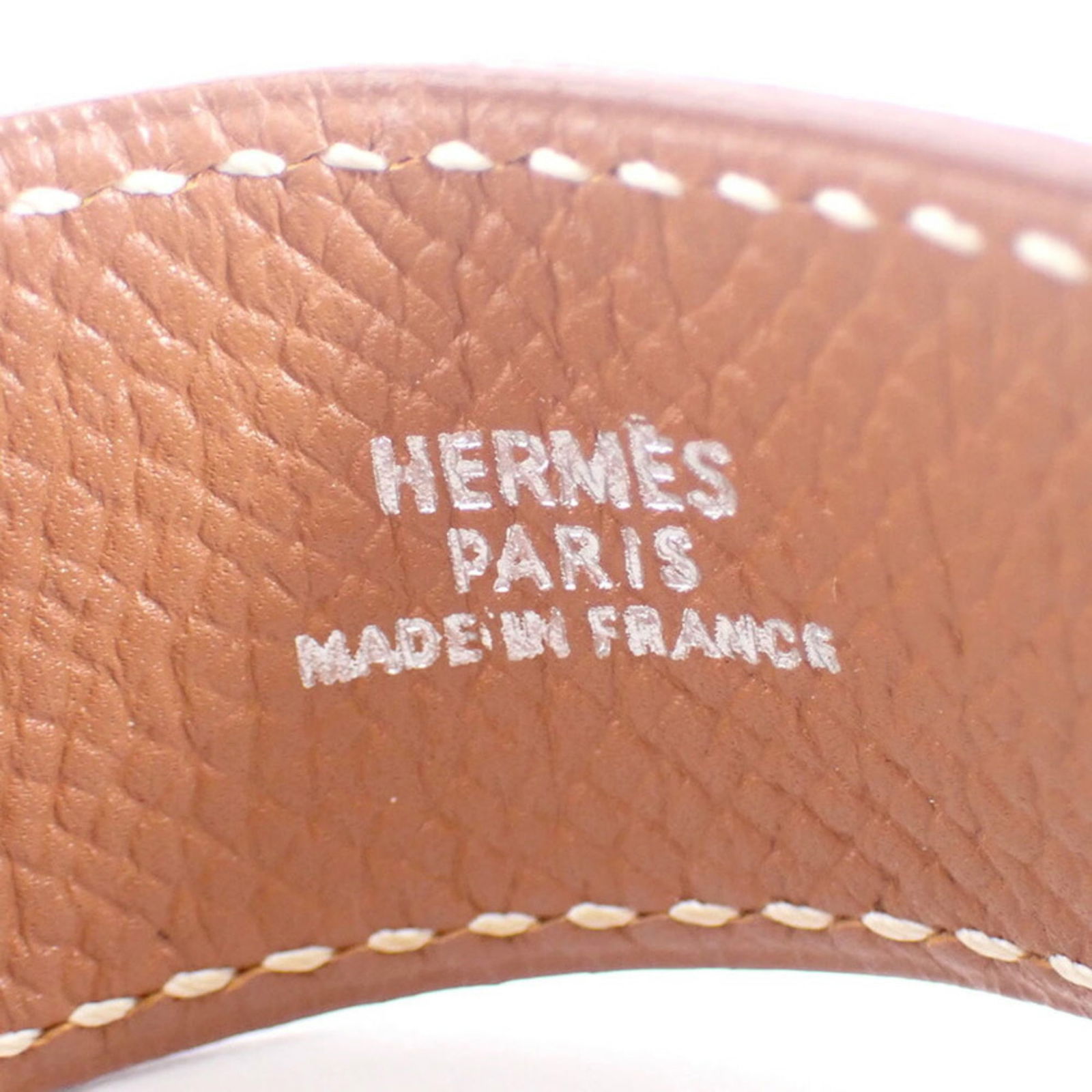 Leather Hermes Charm Bracelet - 5