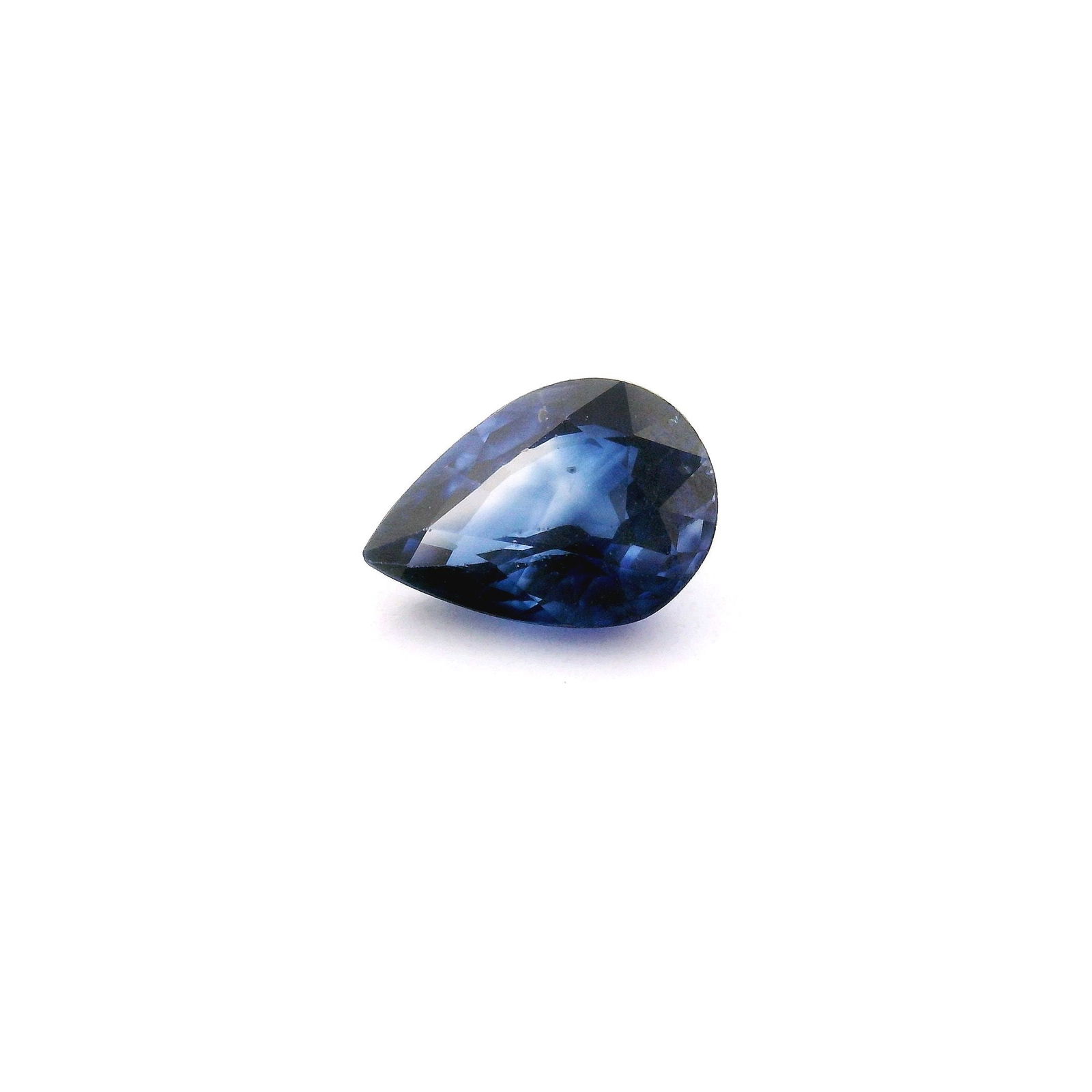 Loose Sapphire Gemstone - GSI Pear 1.26ct Blue EC (1 of 1)