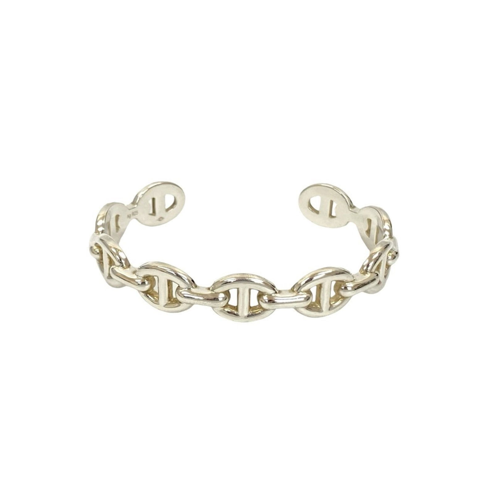 925 Hermes Bangle Silver - 5