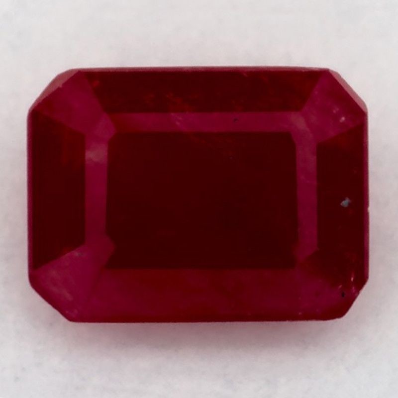 Loose Ruby Gemstone - Octagonal 1.66ct Red SI (1 of 1)