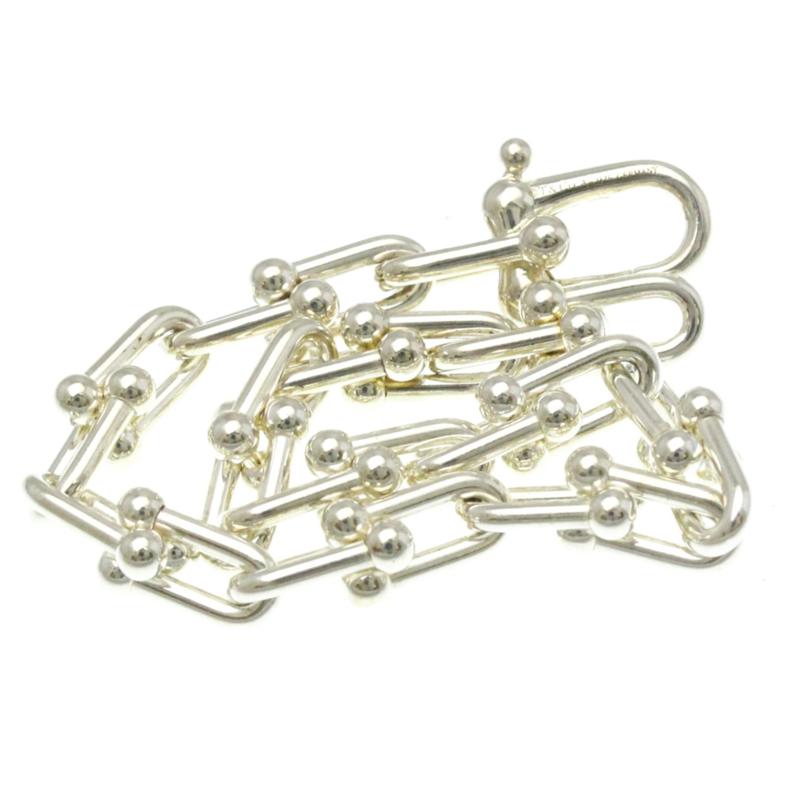 Silver Tiffany Link Bracelet - 9