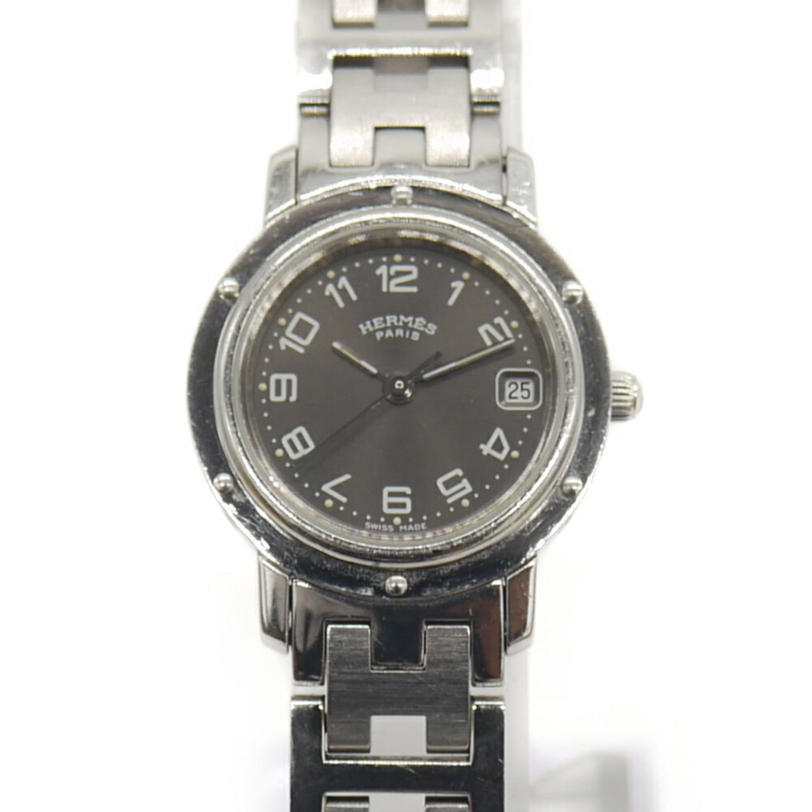 Wristwatch Hermes: Wristwatch Hermes This listing features Wristwatch Hermes. Item specifics are provided below. Item Specifics: Brand: Hermes Type: Wristwatch Gender: Women Material (Case): Stainless Steel Material (Ba