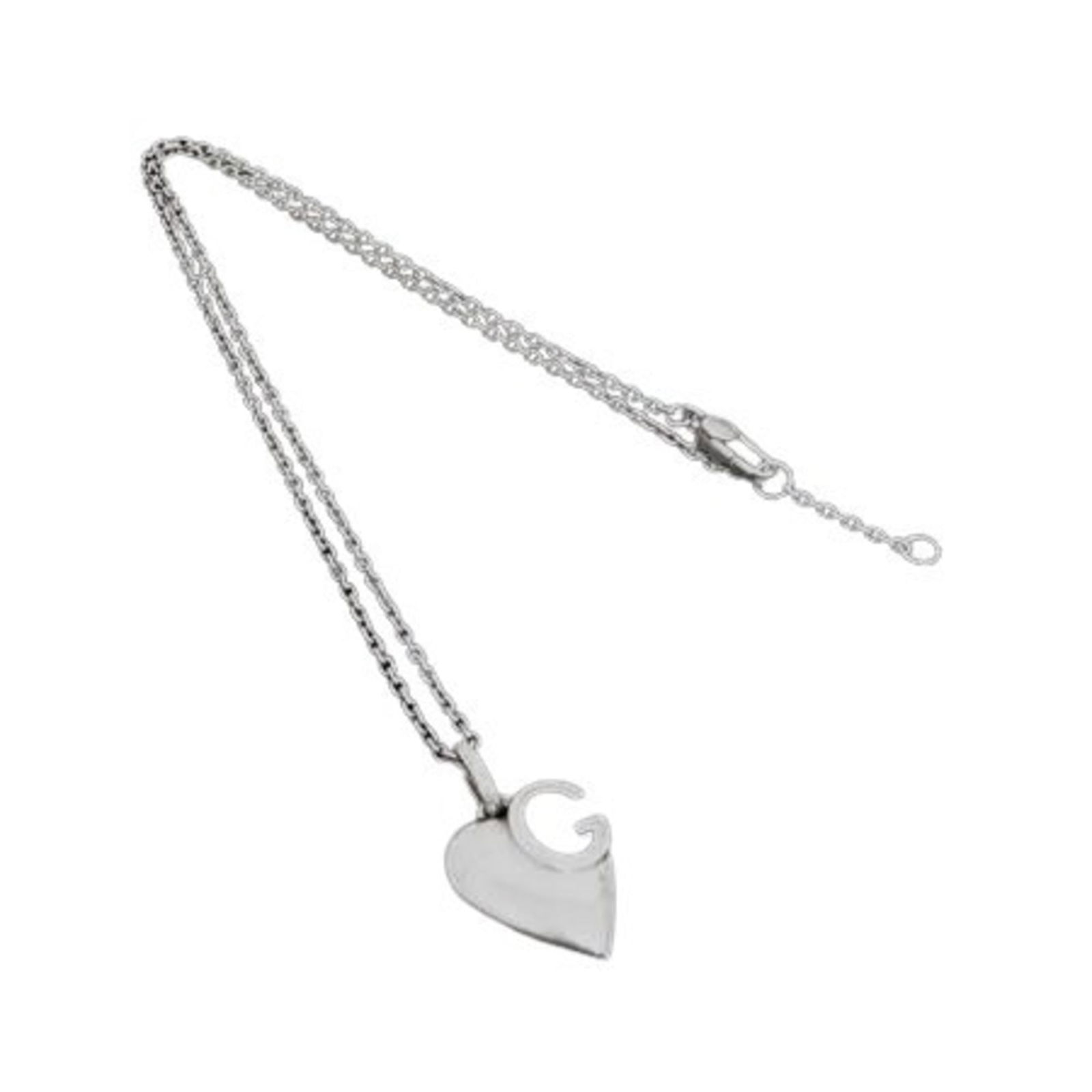 Silver SV925 Women's Heart - GUCCI Necklace: Silver SV925 Women's Heart - GUCCI Necklace This listing features Silver SV925 Women's Heart - GUCCI Necklace. Item specifics are provided below. Item Specifics: Brand: Gucci Necklace Type: Necklace