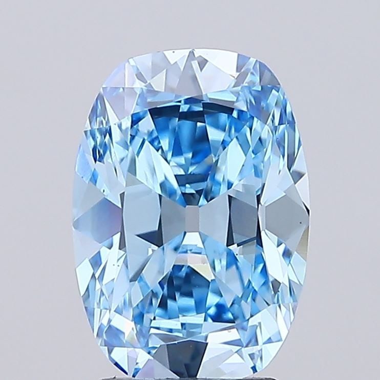 Loose Lab Diamond - IGI Cushion Modified 3.31ct Fancy Vivid Blue VS1: Loose Lab Diamond - IGI Cushion Modified 3.31ct Fancy Vivid Blue VS1 This listing features Loose Lab Diamond - IGI Cushion Modified 3.31ct Fancy Vivid Blue VS1. Item specifics are provided below. 