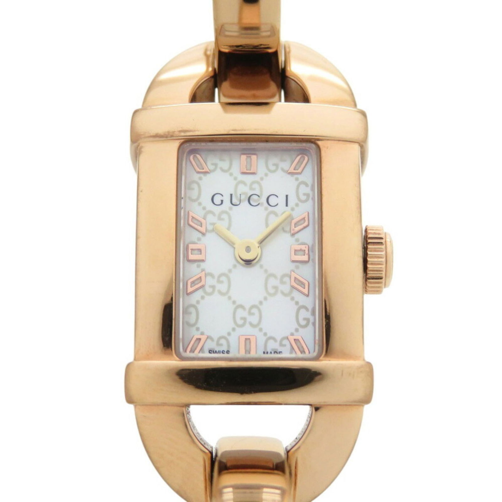Wristwatch Gucci: Wristwatch Gucci This listing features Wristwatch Gucci. Item specifics are provided below. Item Specifics: Brand: Gucci Type: Wristwatch Gender: Women Material (Case): Stainless Steel Material (Band)