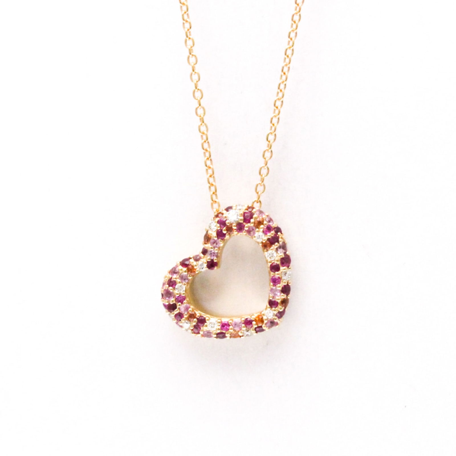 Women Fashion Pendant Necklace (Pink Gold) - Ponte Vecchio Emozione Necklace Pink Gold (18K): Women Fashion Pendant Necklace (Pink Gold) - Ponte Vecchio Emozione Necklace Pink Gold (18K) Diamond - Ruby - Sapphire Men This listing features Women Fashion Pendant Necklace (Pink Gold) - Ponte