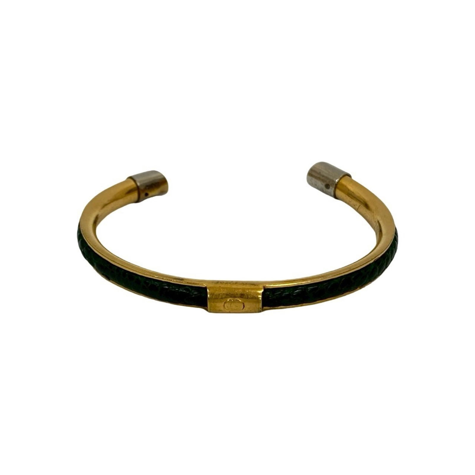 Leather - Gucci Bangle Gold Plating - 5