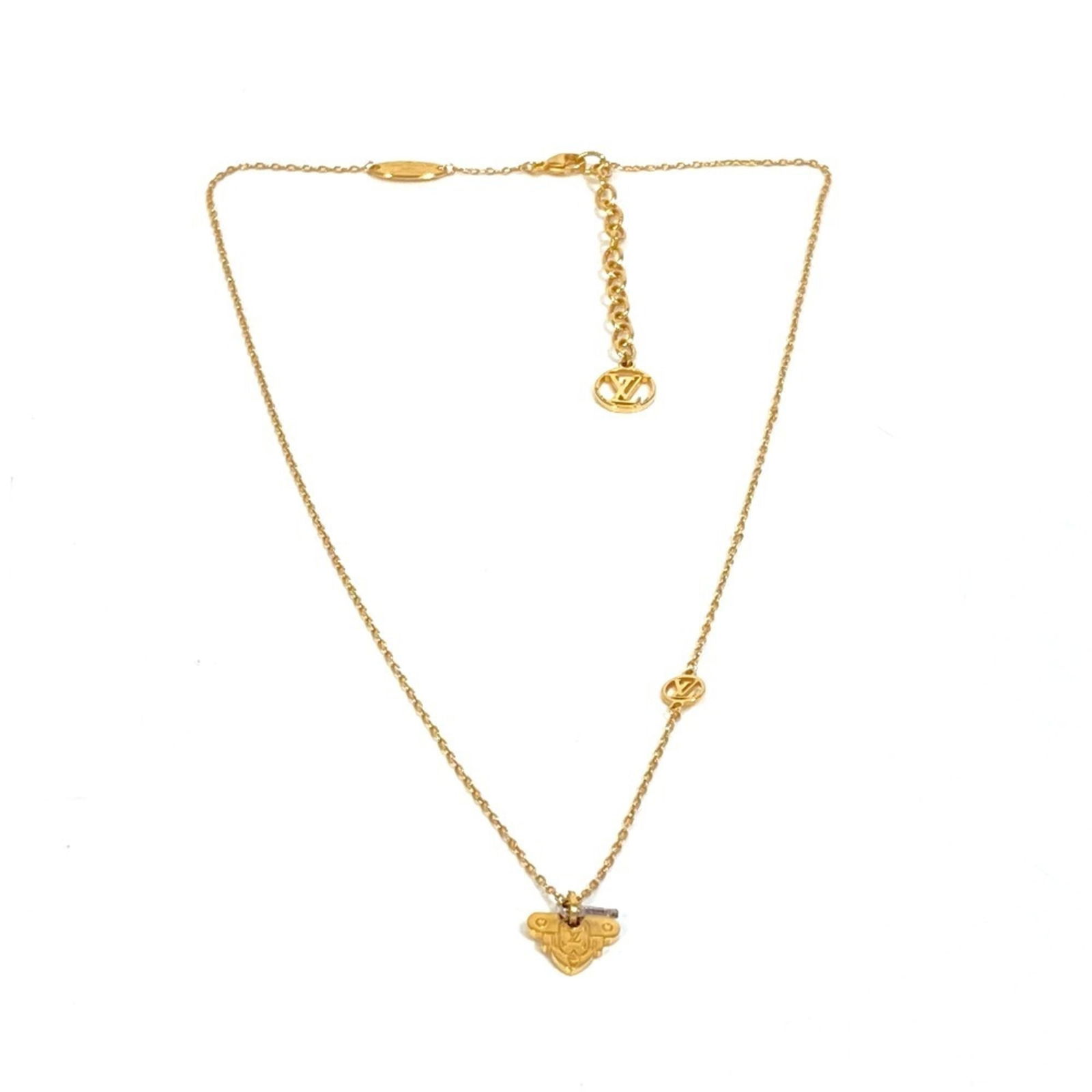 Gold - LOUIS VUITTON M62809 Rocky Key Pendant Necklace - Women's: Gold - LOUIS VUITTON M62809 Rocky Key Pendant Necklace - Women's This listing features Gold - LOUIS VUITTON M62809 Rocky Key Pendant Necklace - Women's. Item specifics are provided below. Item