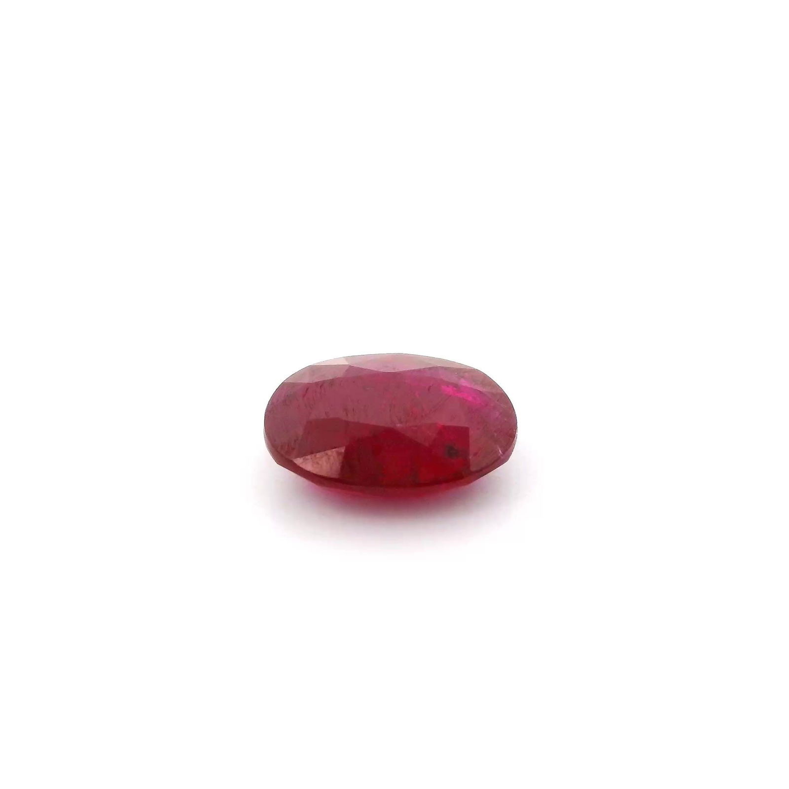 Loose Ruby Gemstone - GSI Oval 1.46ct Red SI (1 of 1)