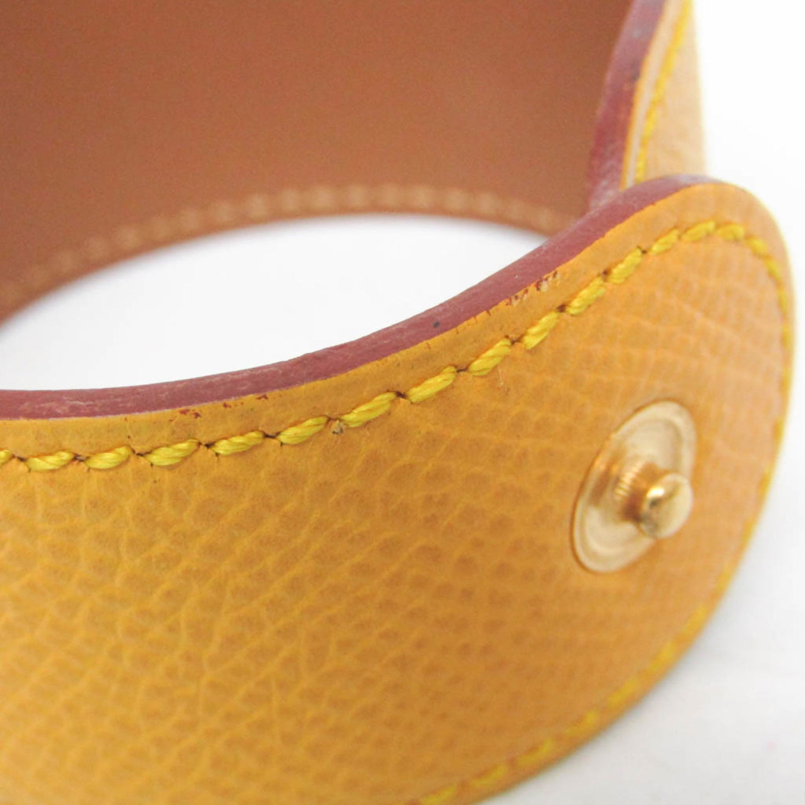 Leather Hermes Bangle Courchevel - 7