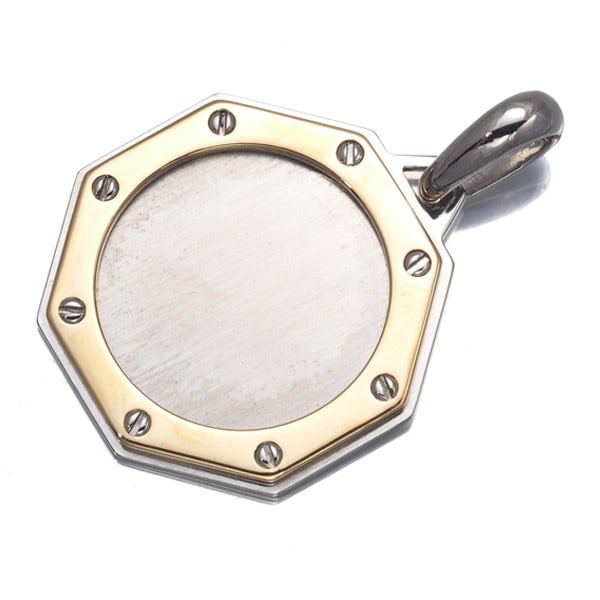 Steel Cartier Pendant Santos 100 18K 750 Yellow Gold/ Stainless: Steel Cartier Pendant Santos 100 18K 750 Yellow Gold/ Stainless This listing features Steel Cartier Pendant Santos 100 18K 750 Yellow Gold/ Stainless. Item specifics are provided below. Item