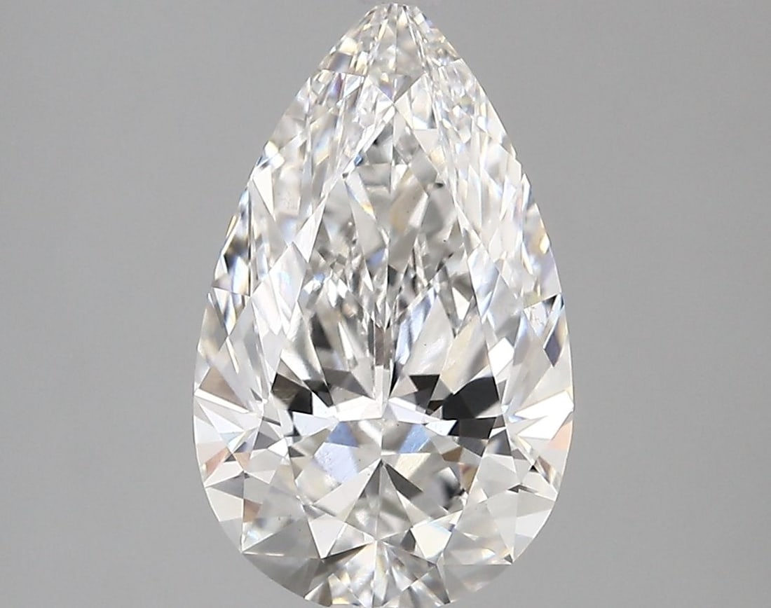 Loose Lab Diamond - IGI Pear 2.79ct E VS1 (1 of 1)