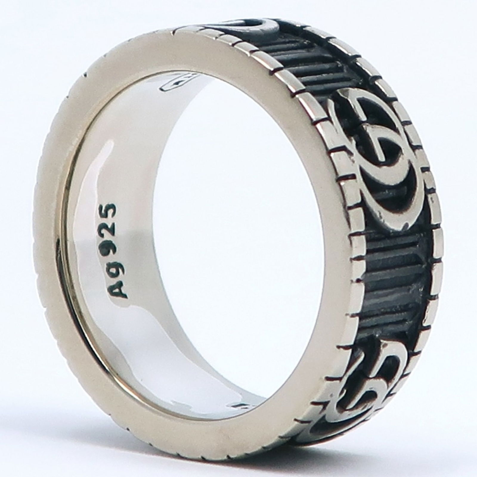 925 Gucci Band Ring Silver - 3