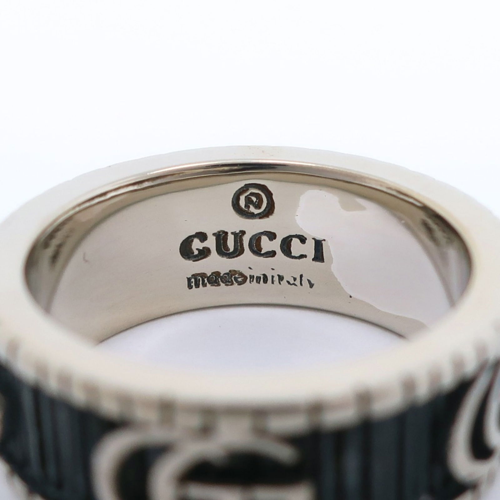 925 Gucci Band Ring Silver - 4