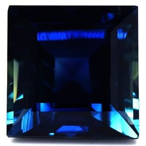 Loose Sapphire Gemstone - Square 1.51ct Blue SI (1 of 1)