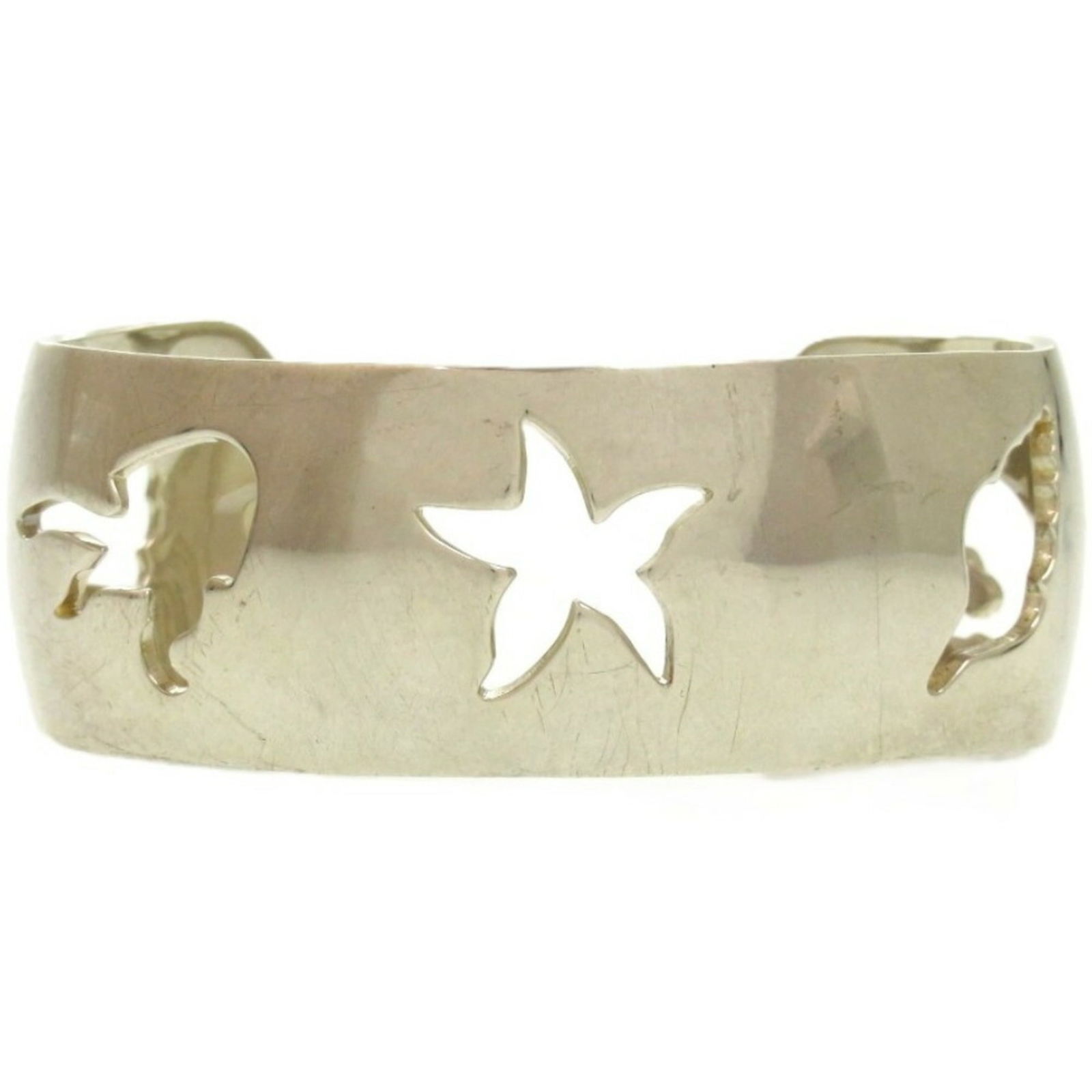 925 Hermes Bangle Silver - 2