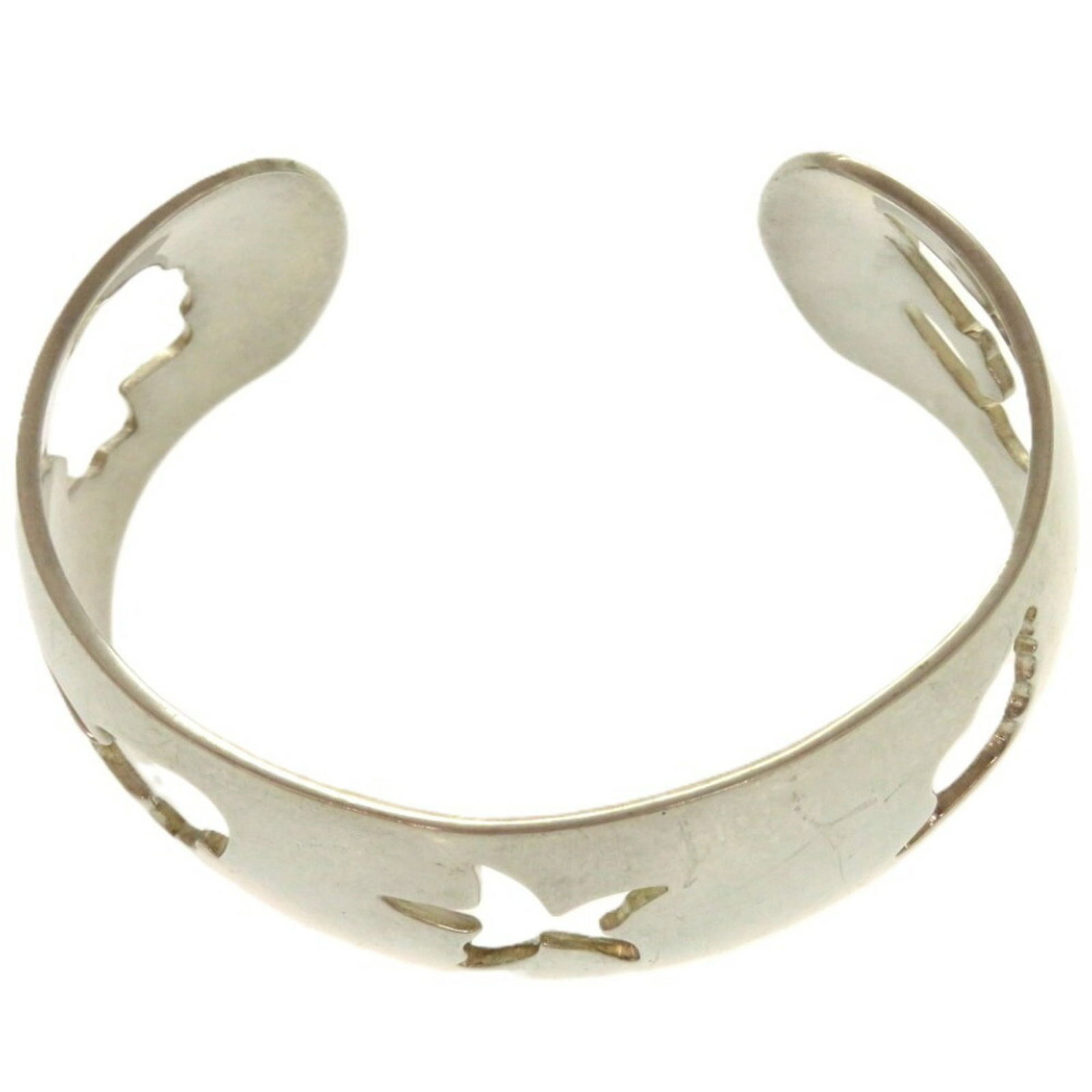 925 Hermes Bangle Silver - 3