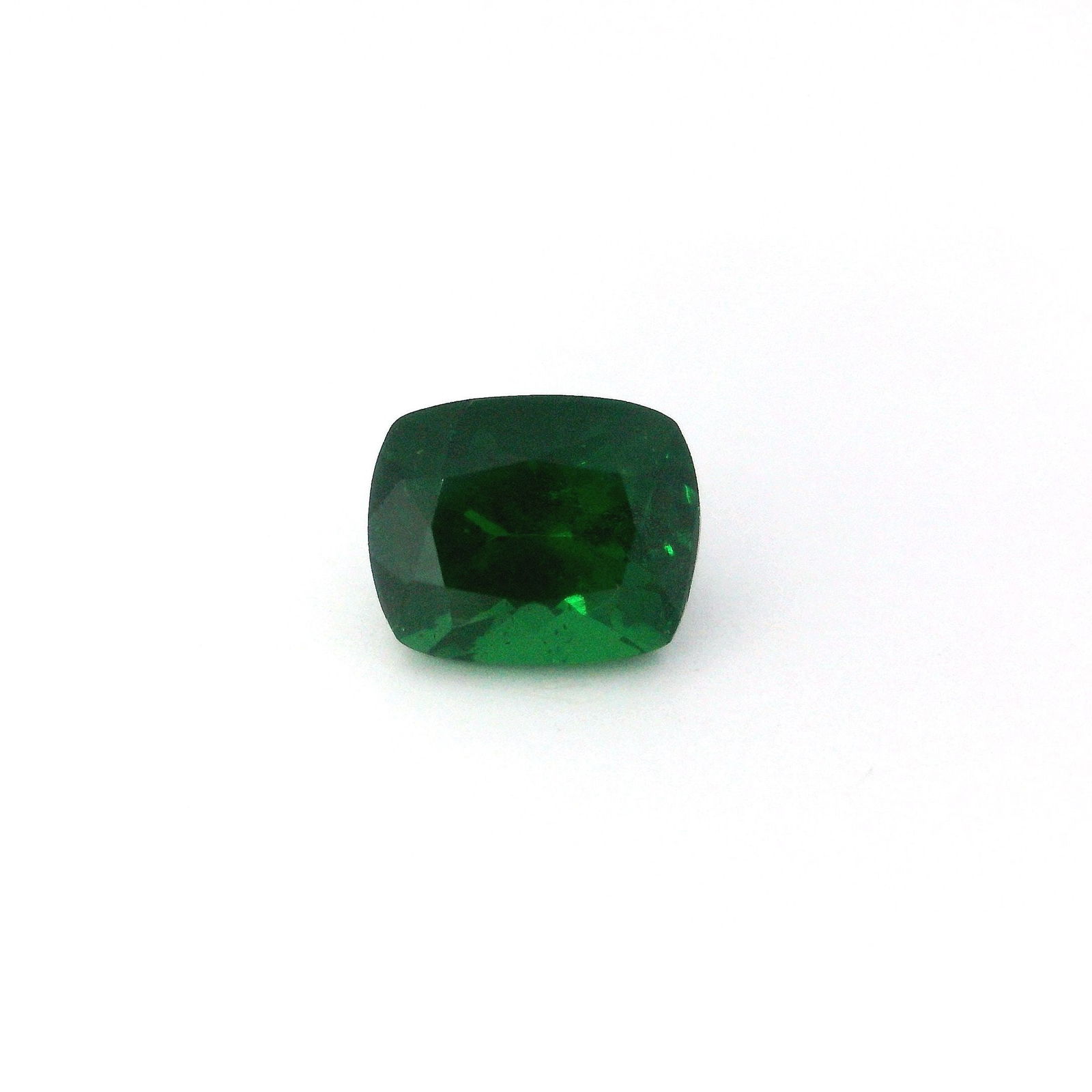 Loose Garnet Gemstone - GSI Cushion 2.13ct Green SI (1 of 1)