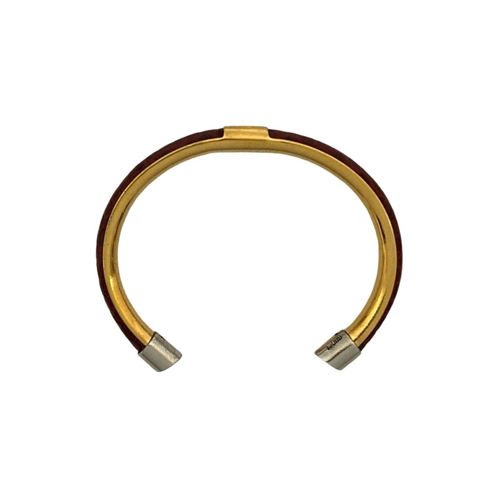 Leather - Gucci Bangle Gold Plating - 7