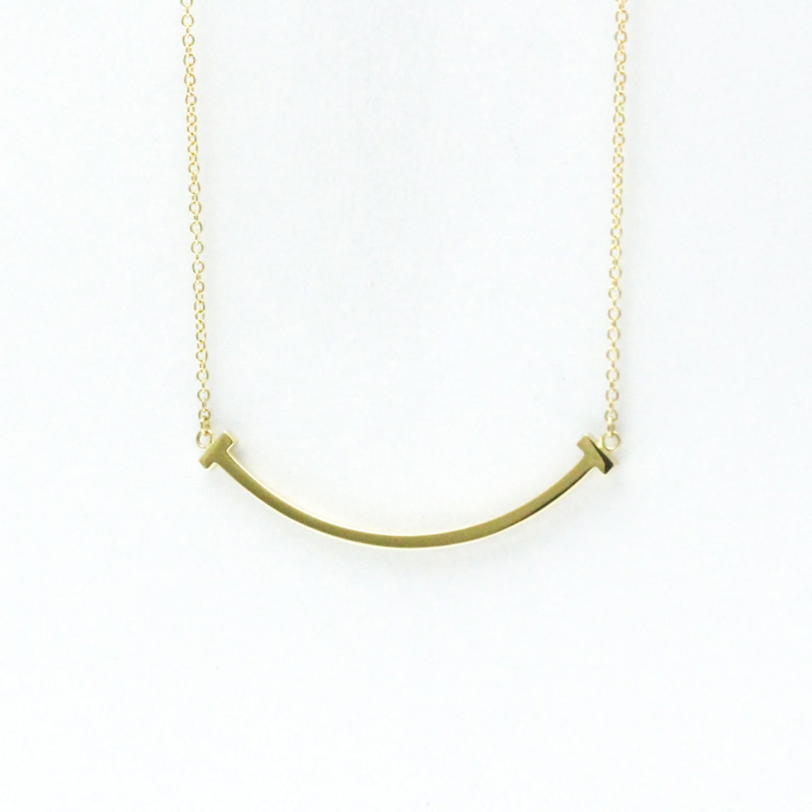 Women Fashion Pendant Necklace (Gold) - Tiffany T Smile Necklace Yellow Gold (18K) No Stone Men: Women Fashion Pendant Necklace (Gold) - Tiffany T Smile Necklace Yellow Gold (18K) No Stone Men This listing features Women Fashion Pendant Necklace (Gold) - Tiffany T Smile Necklace Yellow Gold (18K)