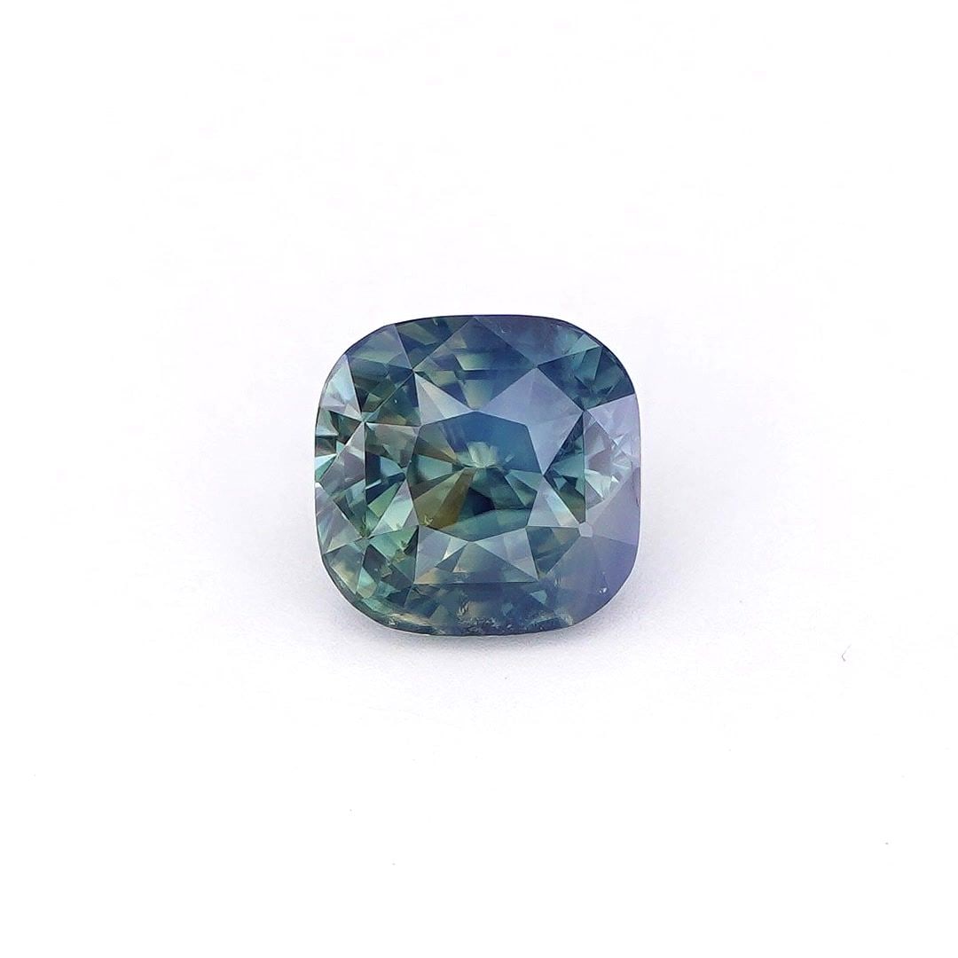 Loose Sapphire Gemstone - Cushion 1.62ct Green EC (1 of 1)