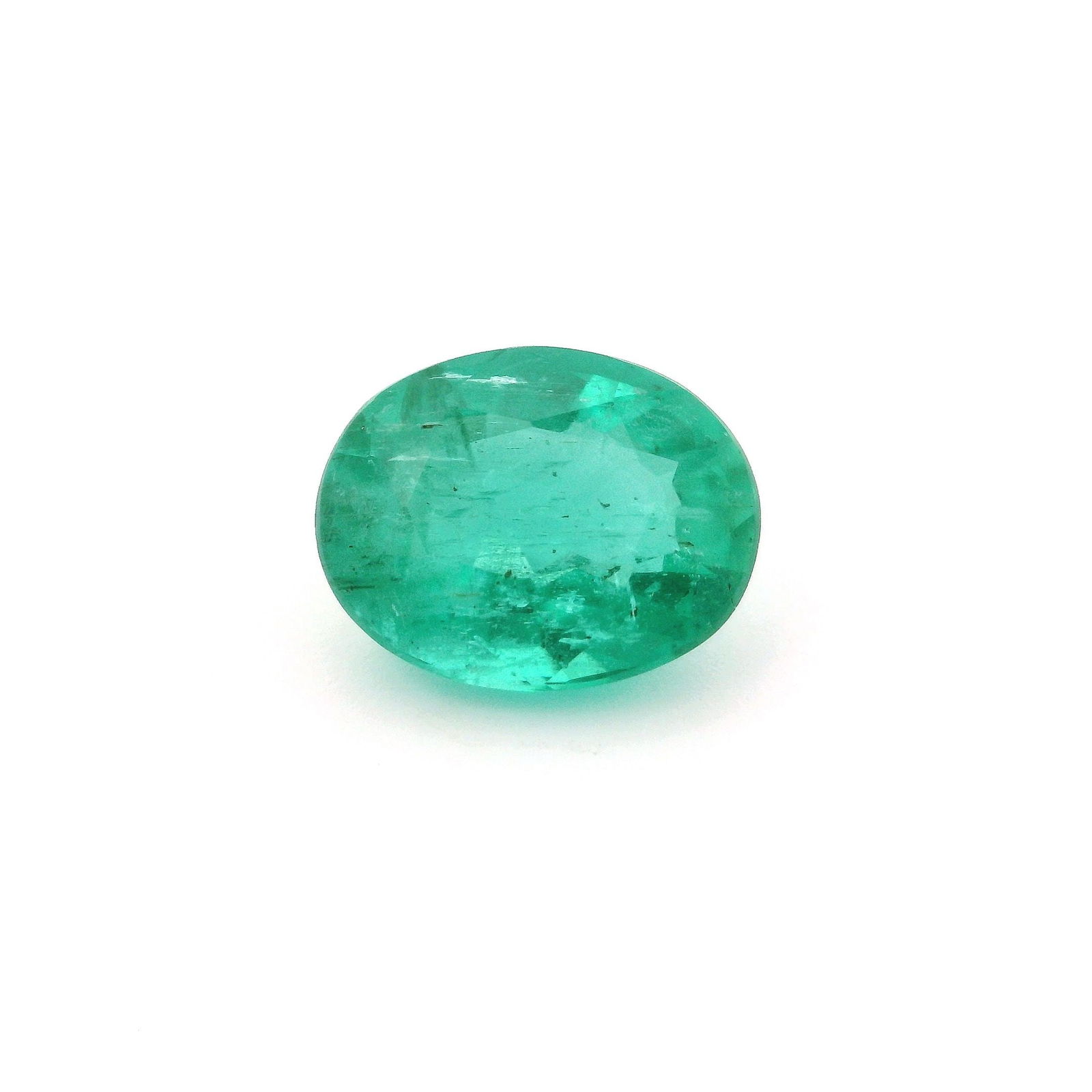 Loose Emerald Gemstone - Oval 2.7ct Green SI: Loose Emerald Gemstone - Oval 2.7ct Green SI This listing features Loose Emerald Gemstone - Oval 2.7ct Green SI. Item specifics are provided below. Item Specifics: Type: Emerald Carat: 2.7 Cut: