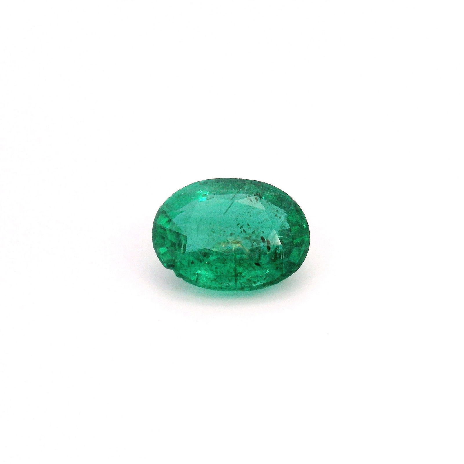 Loose Emerald Gemstone - Oval 1.35ct Green SI (1 of 1)