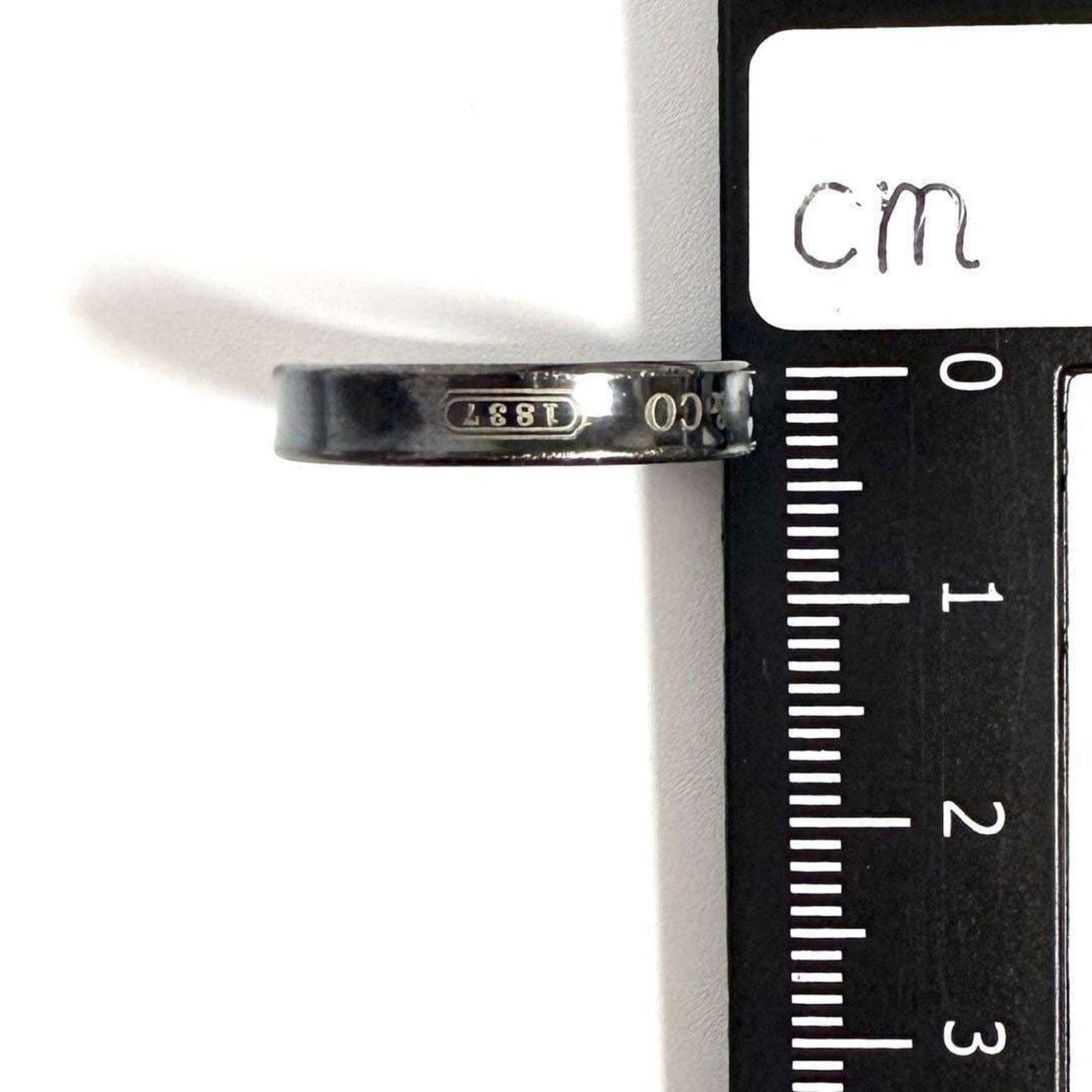 Titanium Tiffany Band Ring - 8