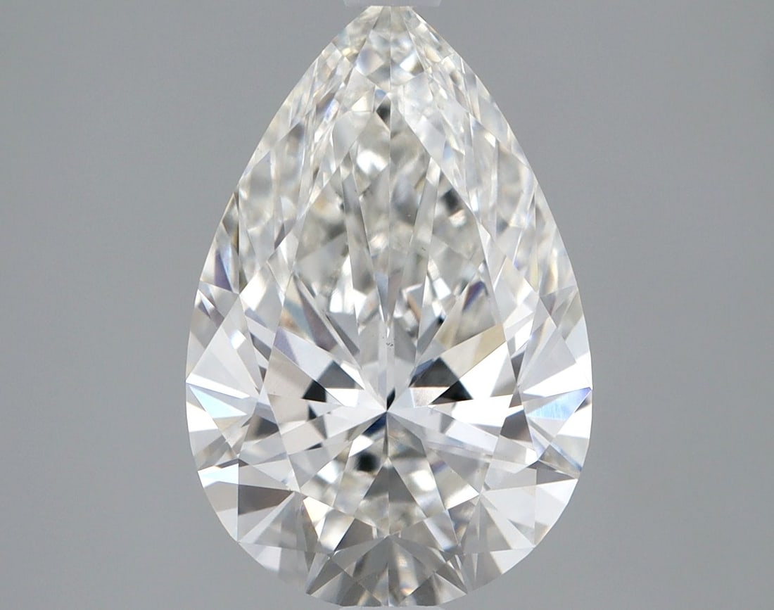 Loose Lab Diamond - IGI Pear 2.2ct G VS1 (1 of 1)