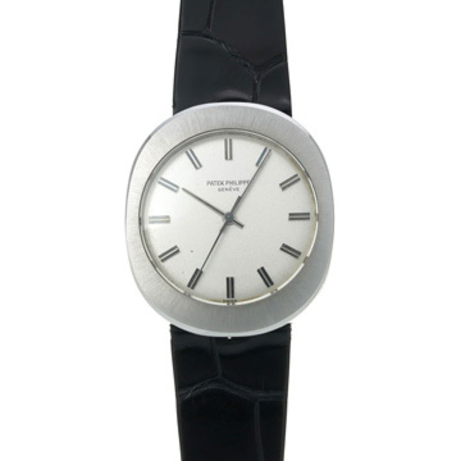 Self-Winding Patek Philippe Automatic Antique 3580A Silver Men's Watch (1 of 7)