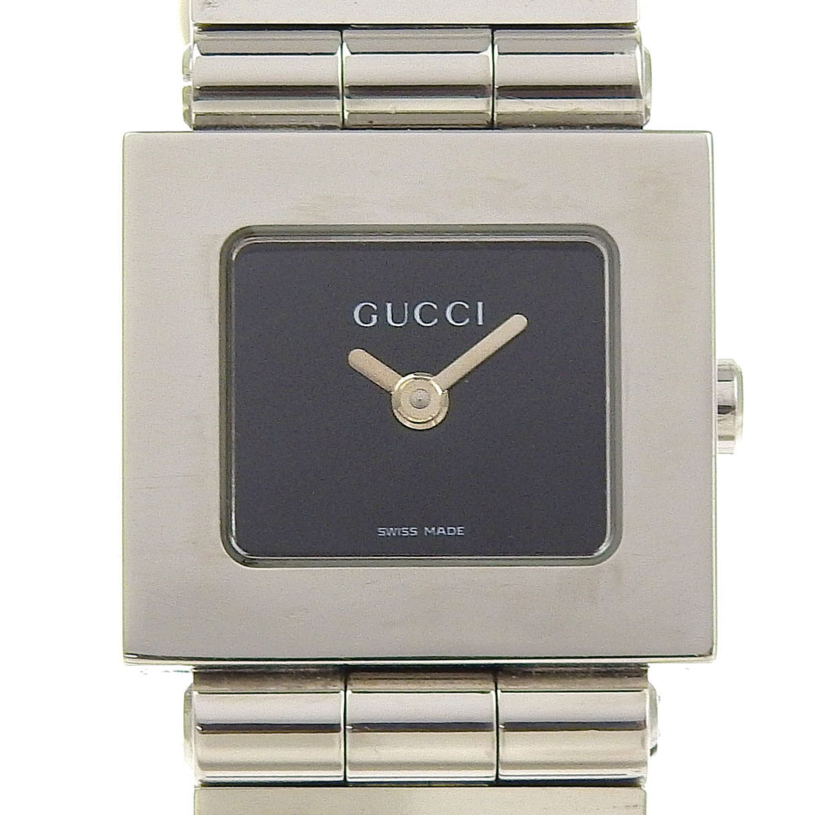Wristwatch Gucci: Wristwatch Gucci This listing features Wristwatch Gucci. Item specifics are provided below. Item Specifics: Brand: Gucci Type: Wristwatch Gender: Women Material (Case): Stainless Steel Material (Band)