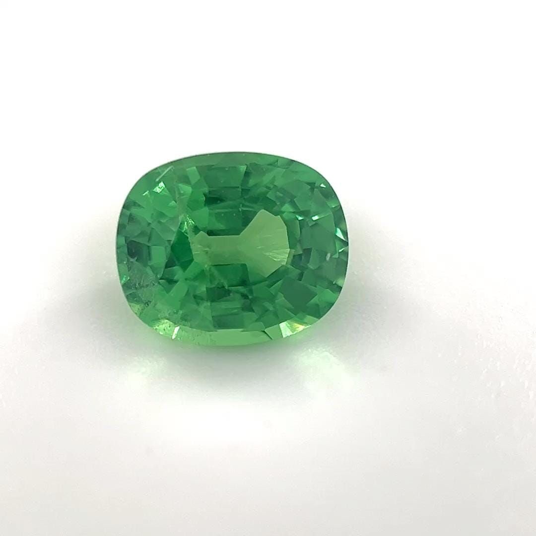Loose Garnet Gemstone - Oval 1.65ct Green SI: Loose Garnet Gemstone - Oval 1.65ct Green SI This listing features Loose Garnet Gemstone - Oval 1.65ct Green SI. Item specifics are provided below. Item Specifics: Type: Garnet Carat: 1.65 Cut: Facete