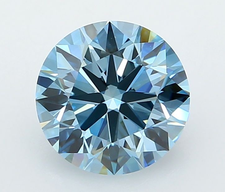 Ideal Loose Lab Diamond - IGI Round 2.01ct Fancy Vivid Blue VVS2: Ideal Loose Lab Diamond - IGI Round 2.01ct Fancy Vivid Blue VVS2 This listing features Ideal Loose Lab Diamond - IGI Round 2.01ct Fancy Vivid Blue VVS2. Item specifics are provided below. Item