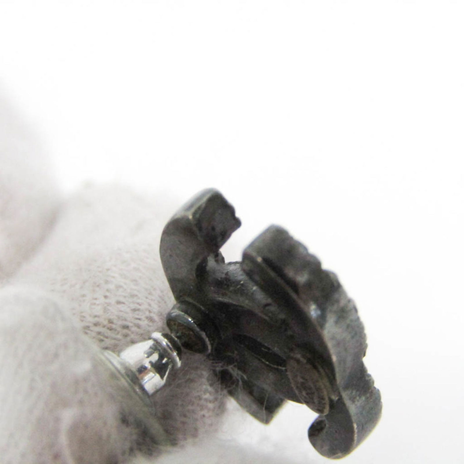 Metal Chanel Stud Earrings - 7