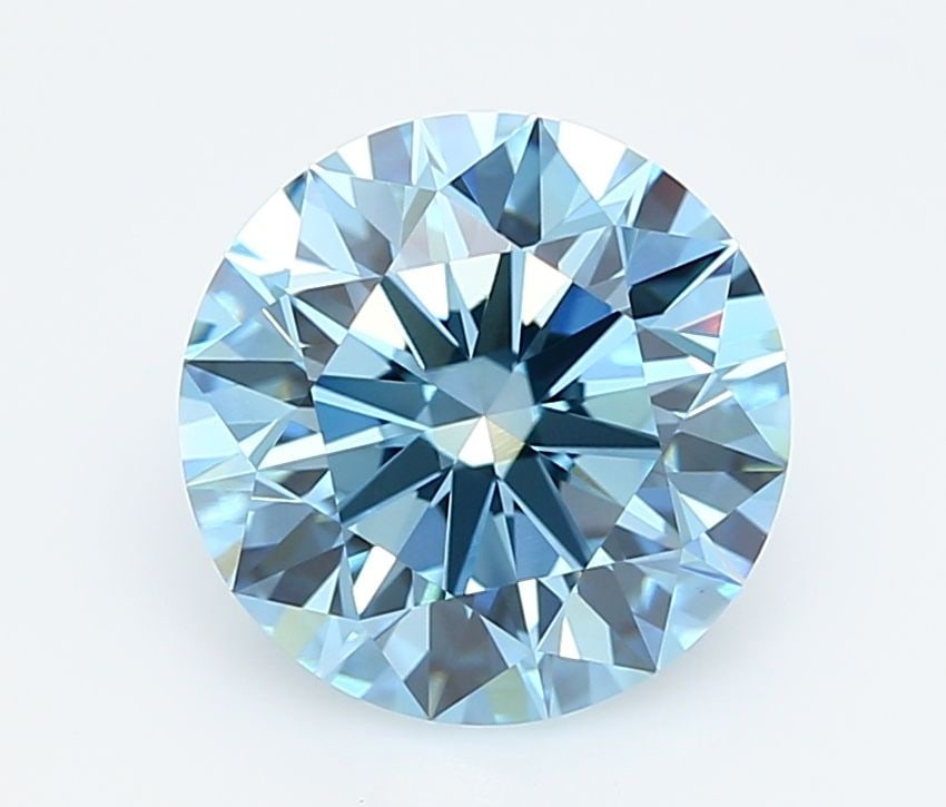 Ideal Loose Lab Diamond - IGI Round 3.06ct Fancy Vivid Blue VVS2: Ideal Loose Lab Diamond - IGI Round 3.06ct Fancy Vivid Blue VVS2 This listing features Ideal Loose Lab Diamond - IGI Round 3.06ct Fancy Vivid Blue VVS2. Item specifics are provided below. Item
