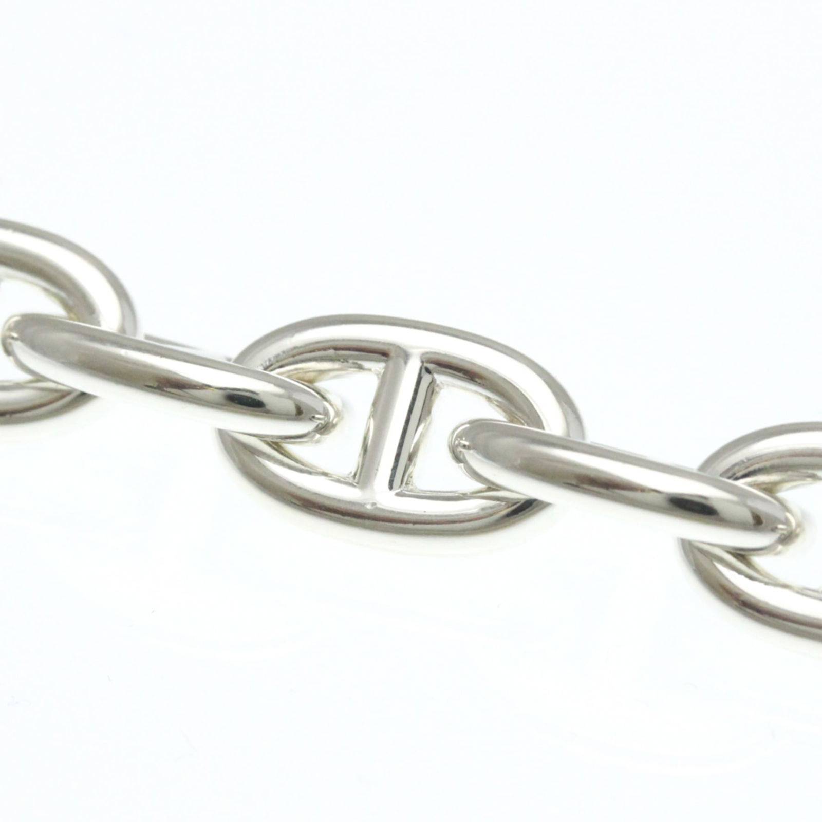 Silver Hermes Charm Bracelet - 5