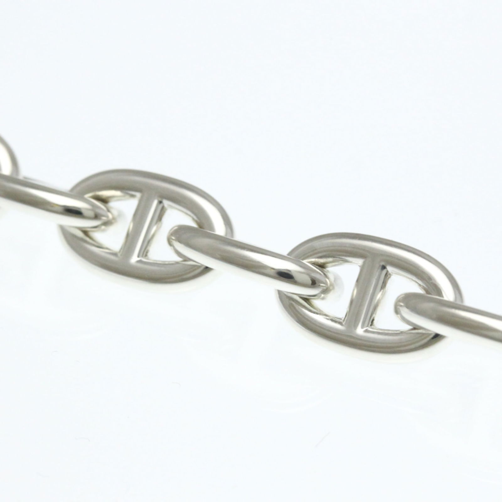 Silver Hermes Charm Bracelet - 6