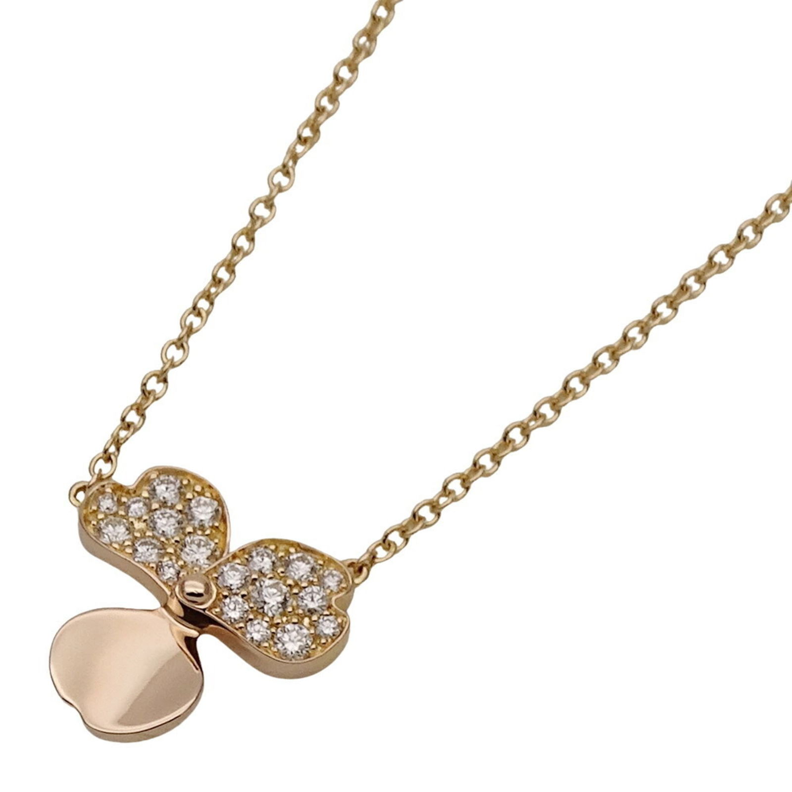 polished - Tiffany & Co. Necklace for women - 750PG - diamond - paper flower - pink gold: polished - Tiffany & Co. Necklace for women - 750PG - diamond - paper flower - pink gold This listing features polished - Tiffany & Co. Necklace for women - 750PG - diamond - paper flower - pink