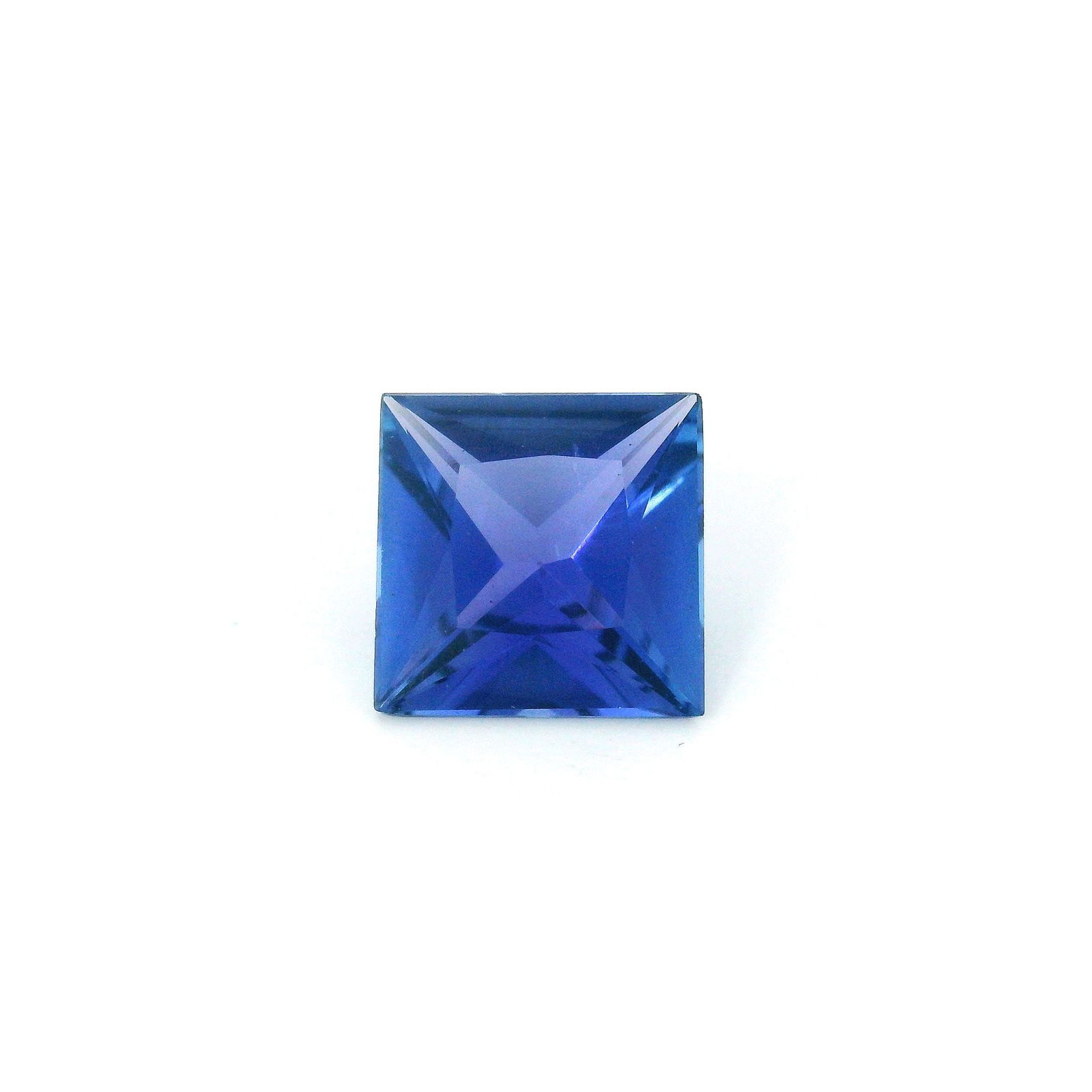 Loose Tanzanite Gemstone - GSI Square 2.28ct Blue EC (1 of 1)