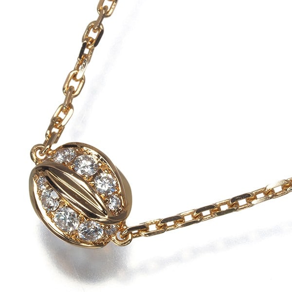 Gold Chaumet Necklace Diamond Seduction 18K 750 Rose (1 of 4)