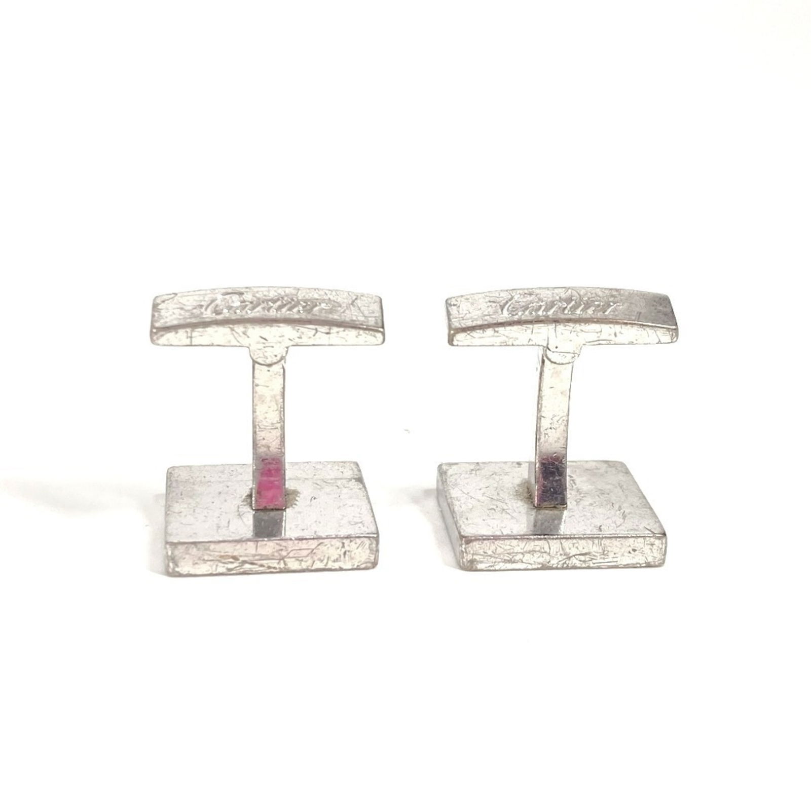 925 Cartier Cufflinks Silver - 5