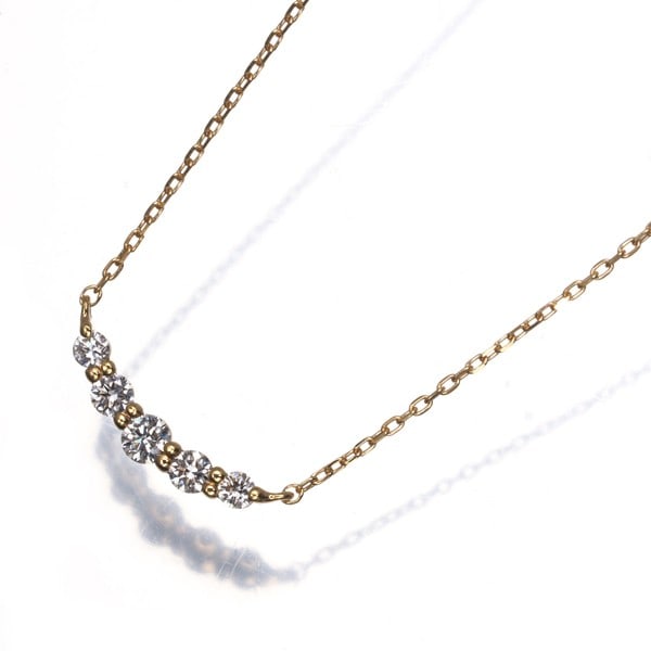 Gold Star Jewelry Necklace Diamond 0.10Ct 5P 18K 750 Yellow: Gold Star Jewelry Necklace Diamond 0.10Ct 5P 18K 750 Yellow This listing features Gold Star Jewelry Necklace Diamond 0.10Ct 5P 18K 750 Yellow. Item specifics are provided below. Item Specifics: