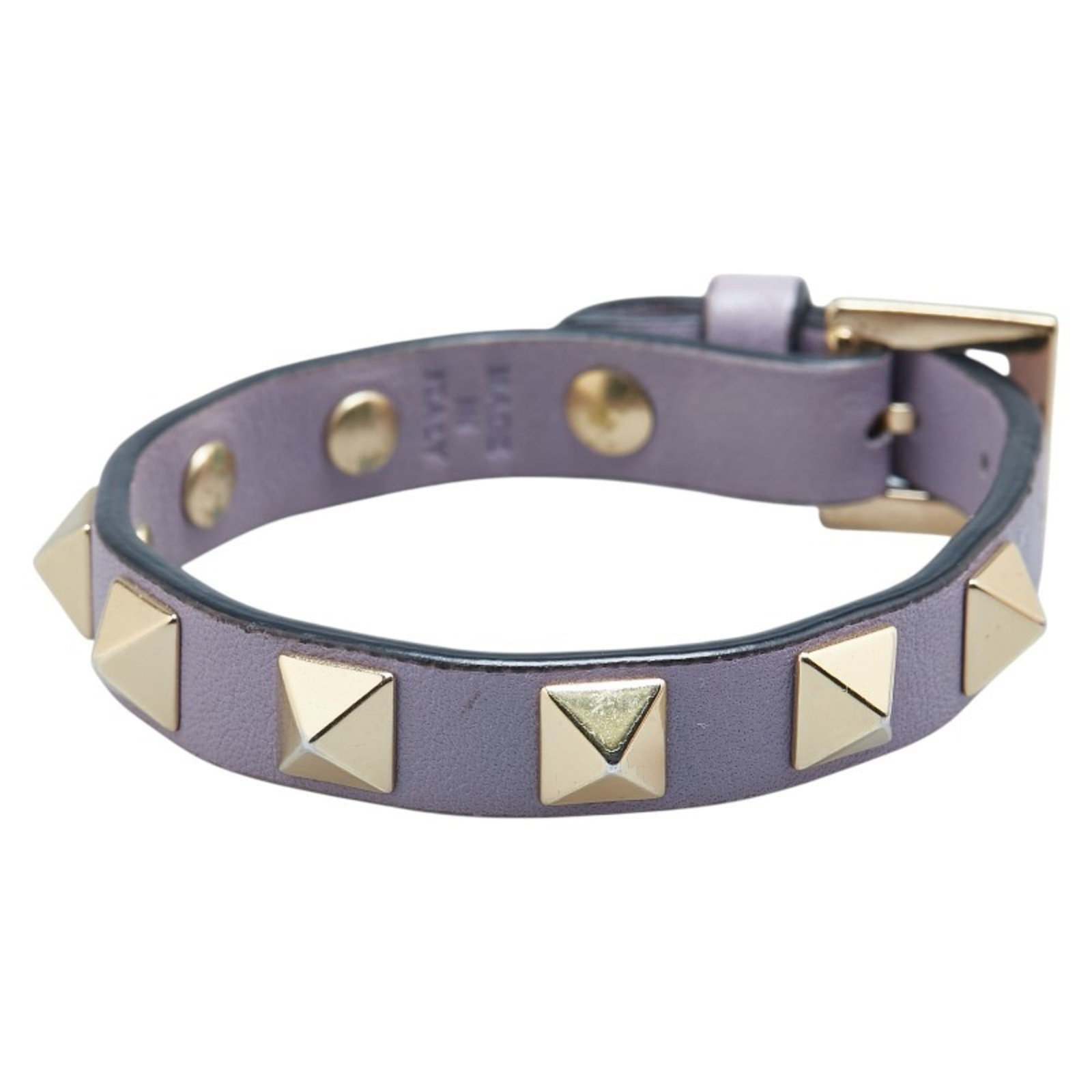 Leather - Valentino Charm Bracelet Gold Plating (1 of 7)